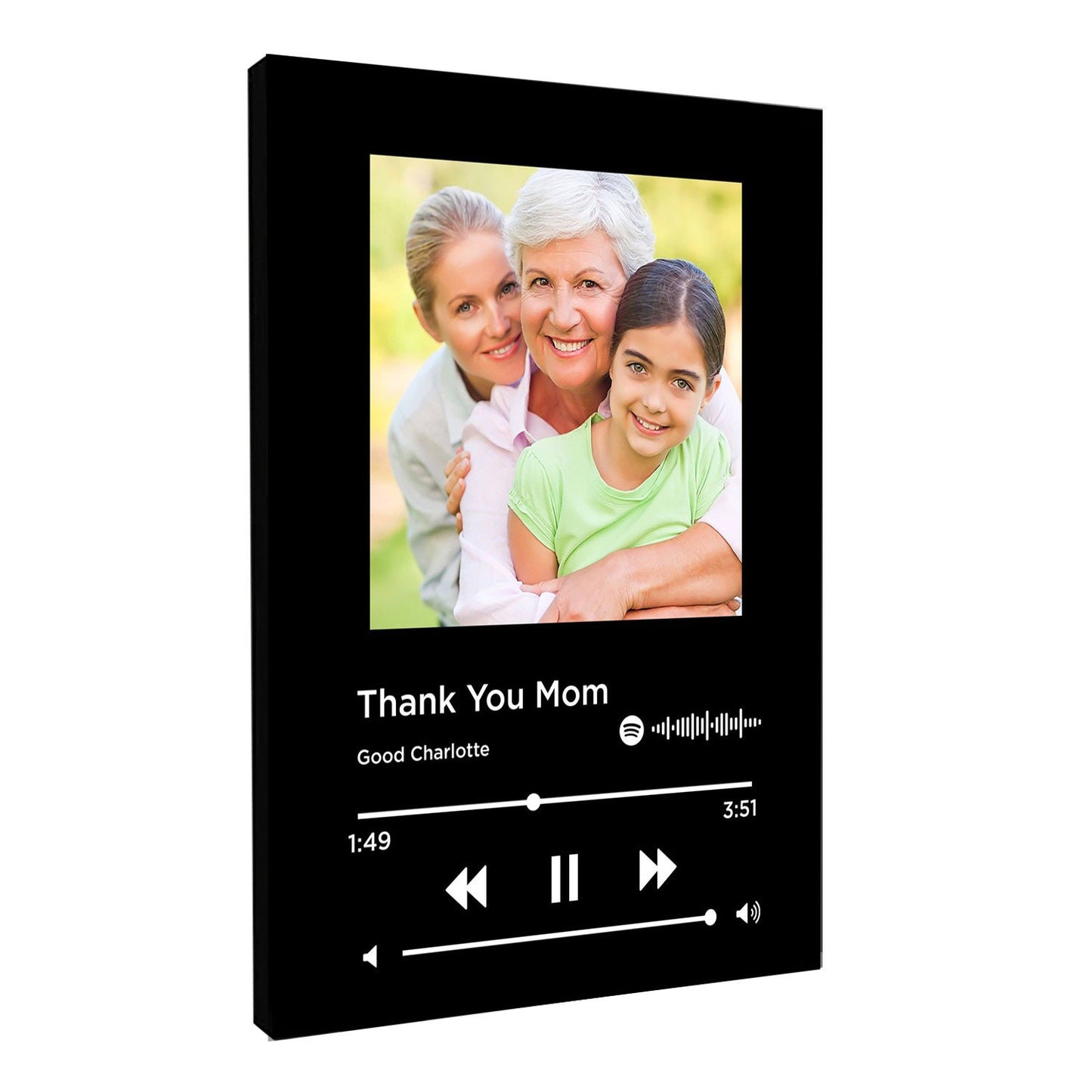 Grandma Spotify Music Art Canvas
