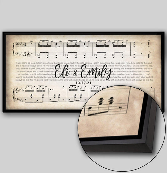 Luxury Black Floater Frame Canvas Upgrade (10x20”/ 12x24”/ 16x32”/ 20x40”/ 24x48”)