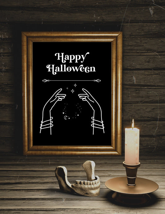 Halloween Artsy Boho Wall Art