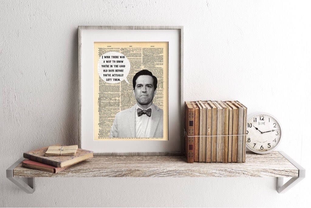 The Office Andy Bernard 'Nard Dog' Dictionary Art Print