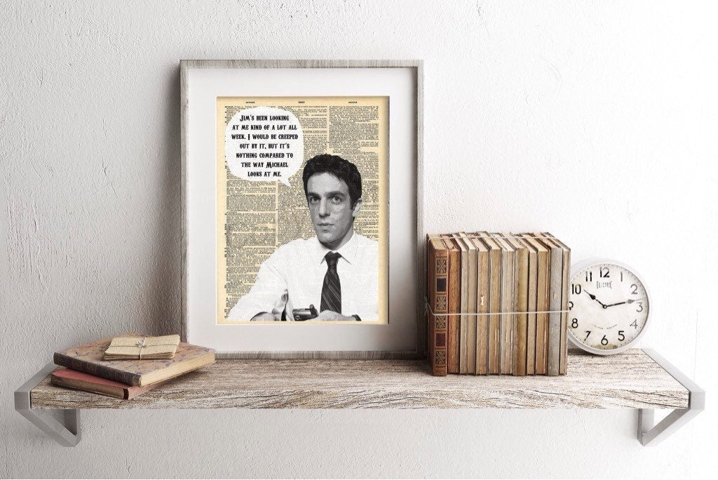 The Office Ryan Howard Quote Dictionary Art Print