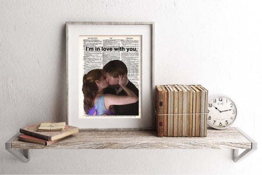 The Office Jim and Pam Quote Dictionary Art Print