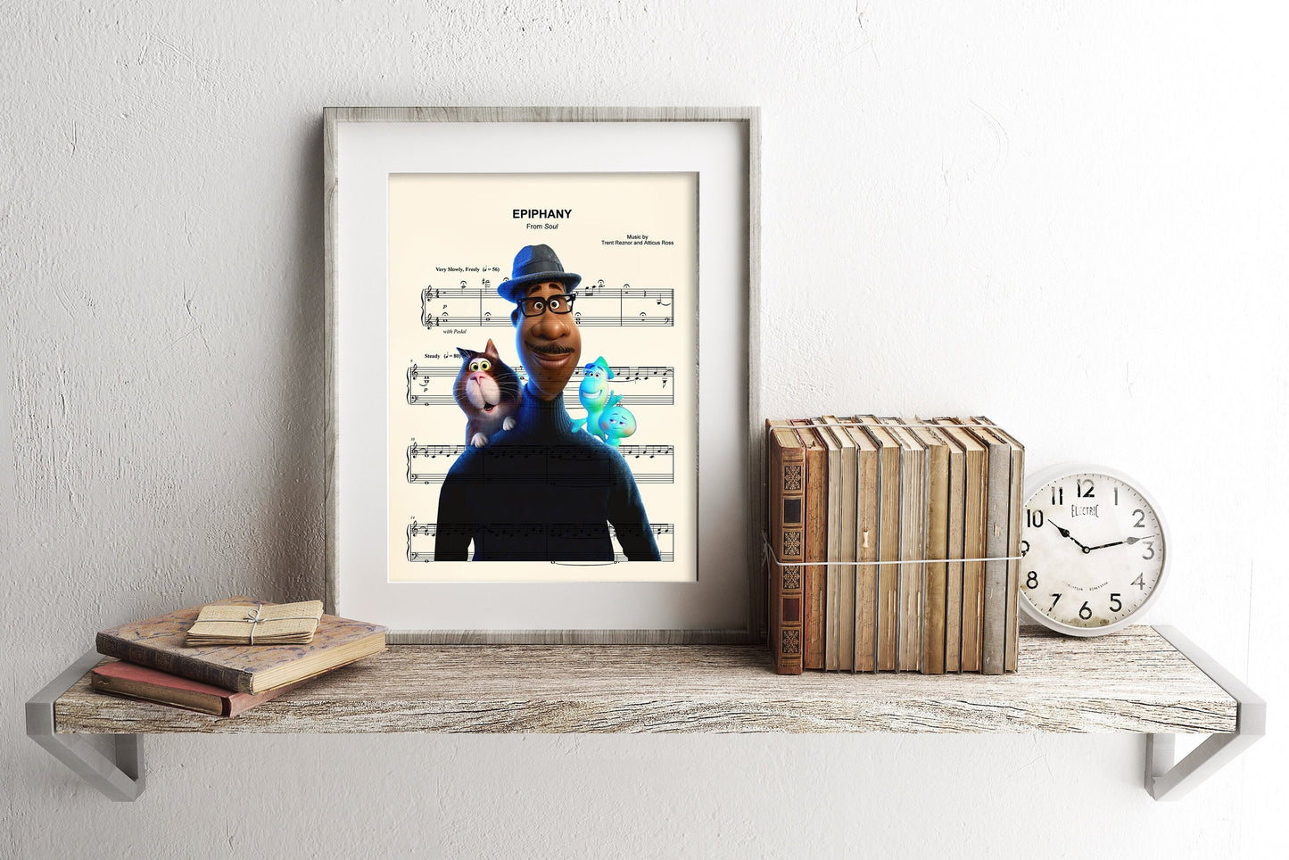 Disney Pixar’s Soul Sheet Music Art Print