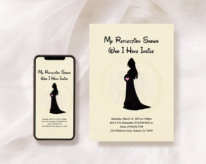 Mulan Disney Baby Shower Invitation [Digital File]