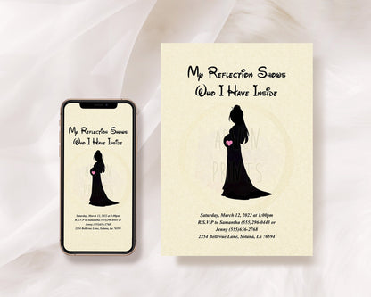 Mulan Disney Baby Shower Invitation [Digital File] — Disney Wall Art Gift