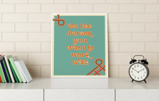 Motivational Art Print, Mental Motivation, Positivity