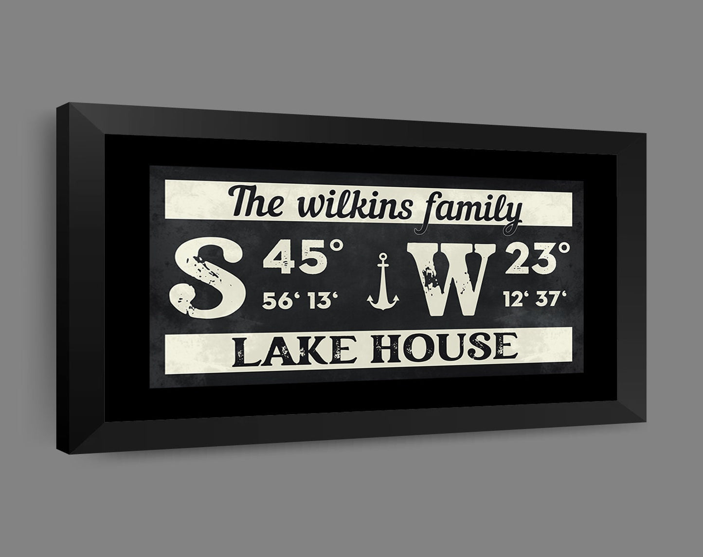 Lake House Decor, Family Art, Beach House, Airbnb Art,  Canvas Wall Art
