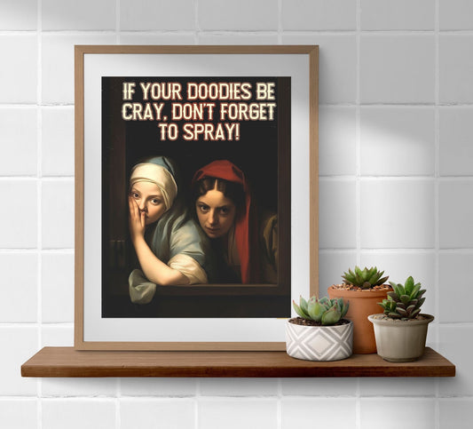 Funny Bathroom Print, Funny Bathroom Wall Decor, Funny Wall Art, Bathroom Decor, Bathroom Wall Art, Humor Wall Art