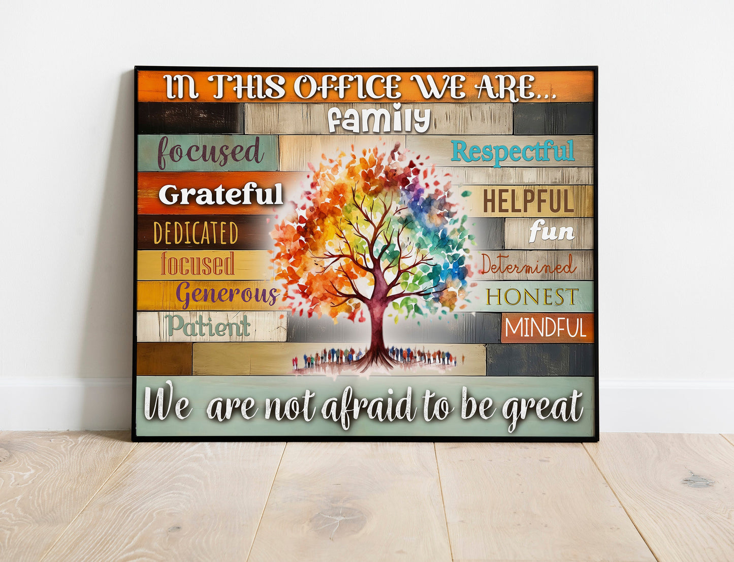 Motivational Quote Canvas Art Print, Motivational Wall Decor