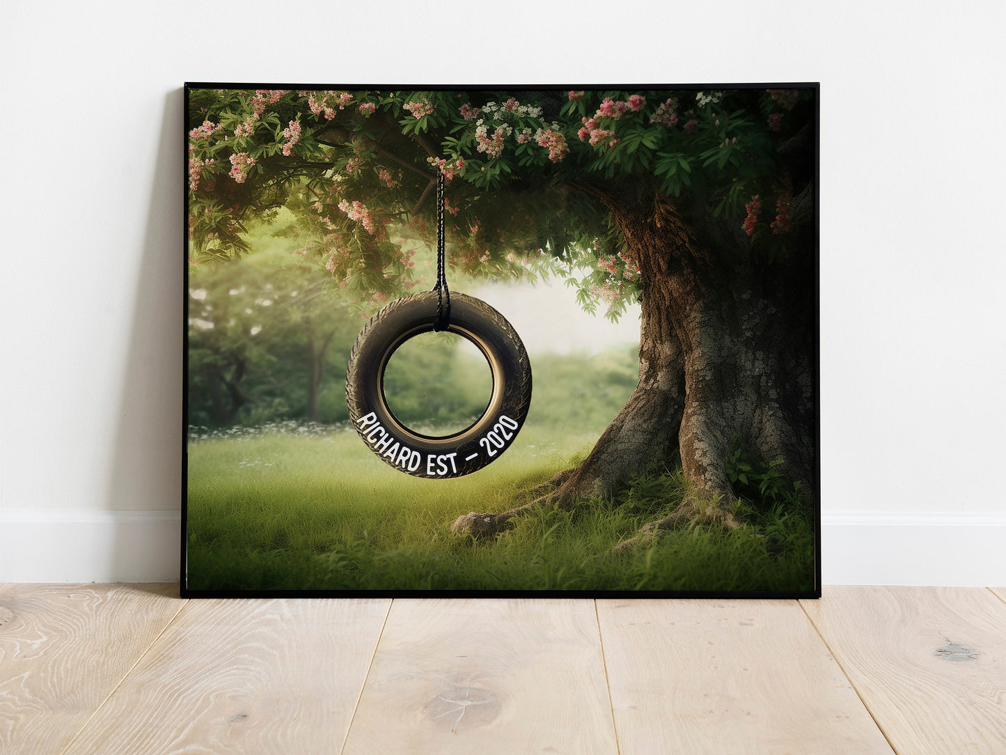 Family Tree Personalized, Family Name Personalized, Family Farm Custom Canvas, Rustic Farm Personalized, Ready to Hang Canvas