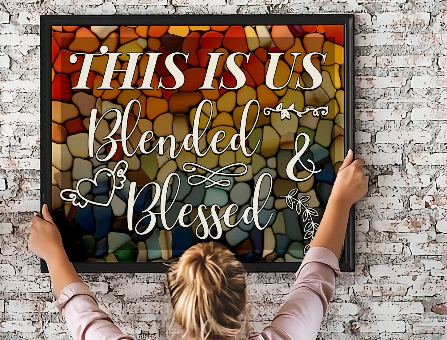 Custom This Is Us Family Canvas, Personalized Couple Name Wall Decor, Modern Anniversary Home Art