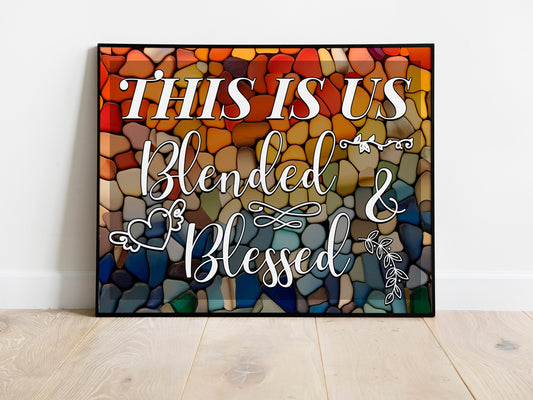 Custom This Is Us Family Canvas, Personalized Couple Name Wall Decor, Modern Anniversary Home Art