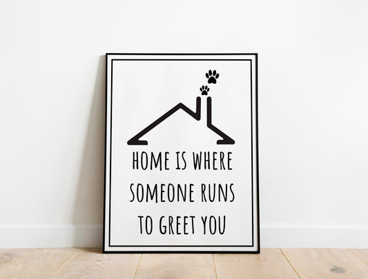 Animal Lover Home Wall Art, Unique Art Wall Decor