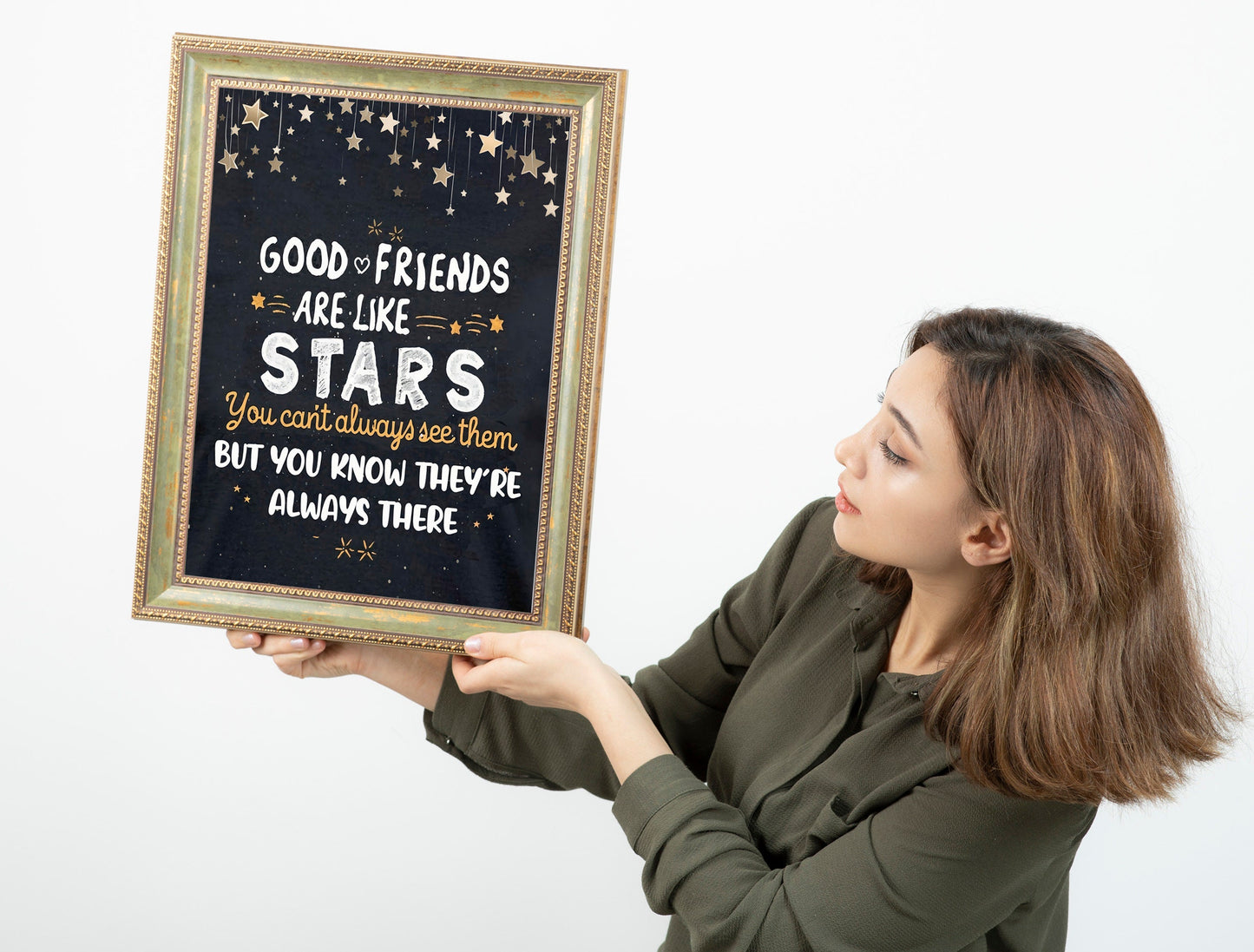 Good Friends Friendship Art Print