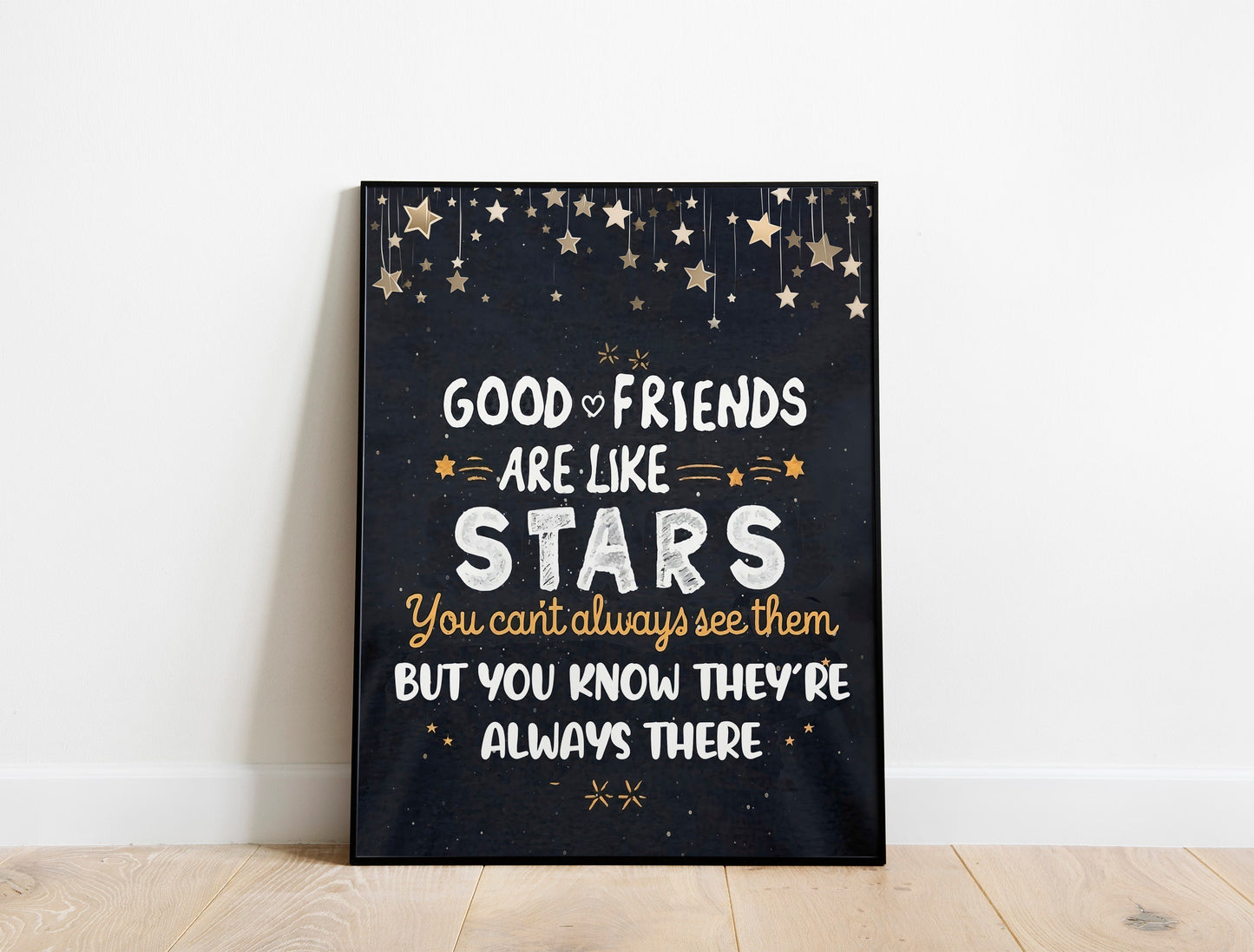 Good Friends Friendship Art Print