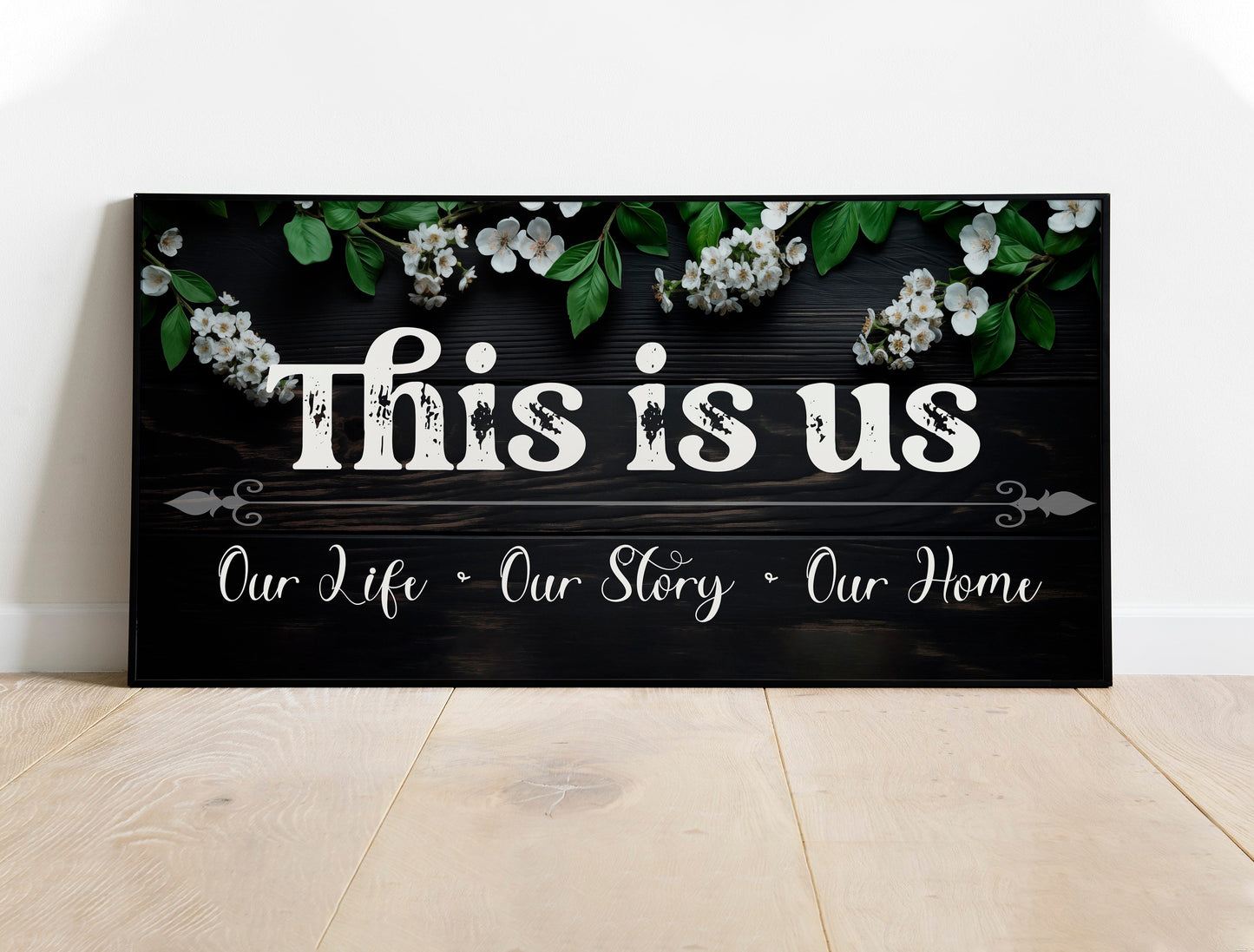 This Is Us Family Canvas Art Wall Decor