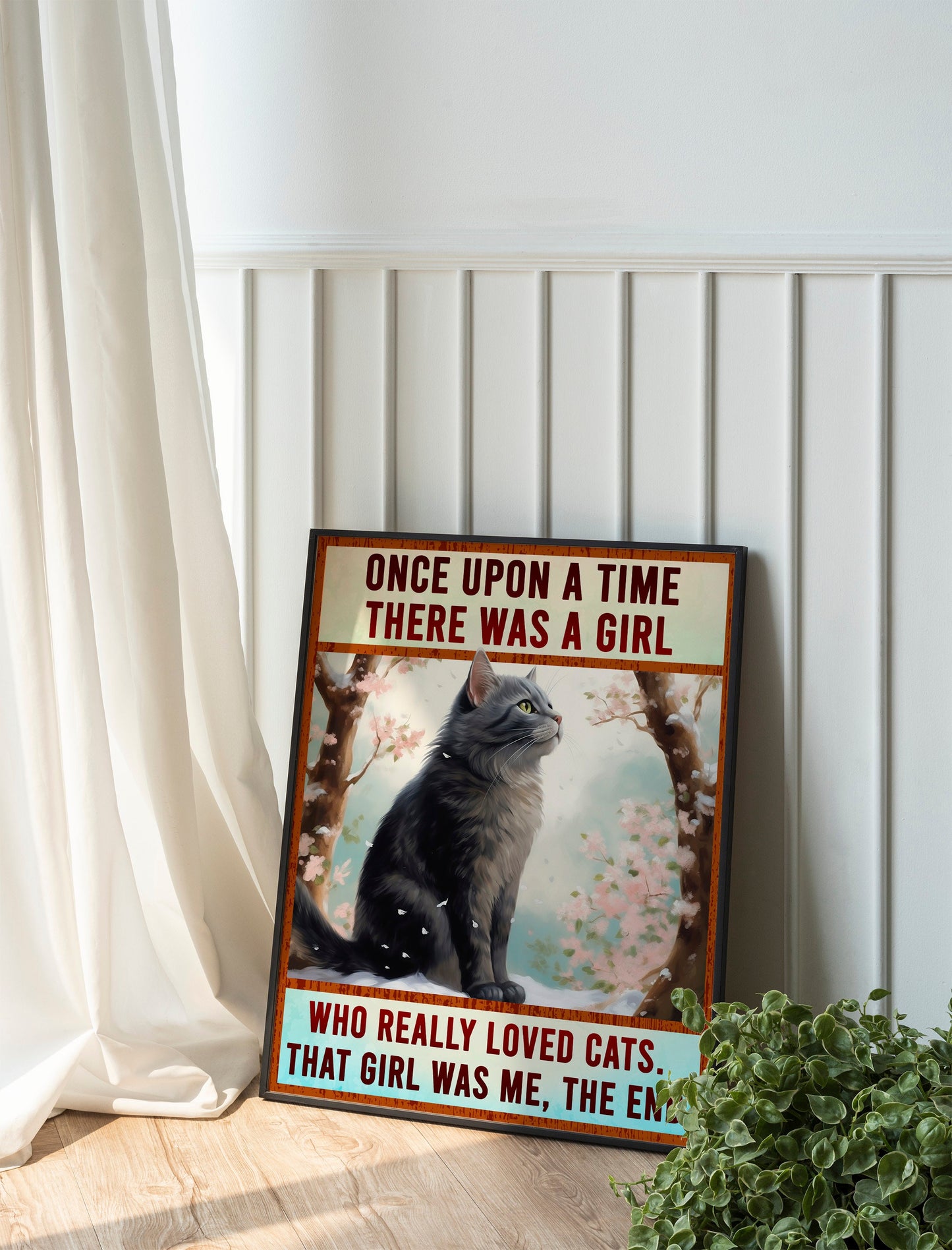 Funny Cat Print, Funny Wall Art, Decor, Wall Art, Funny Cat, Cat Lovers