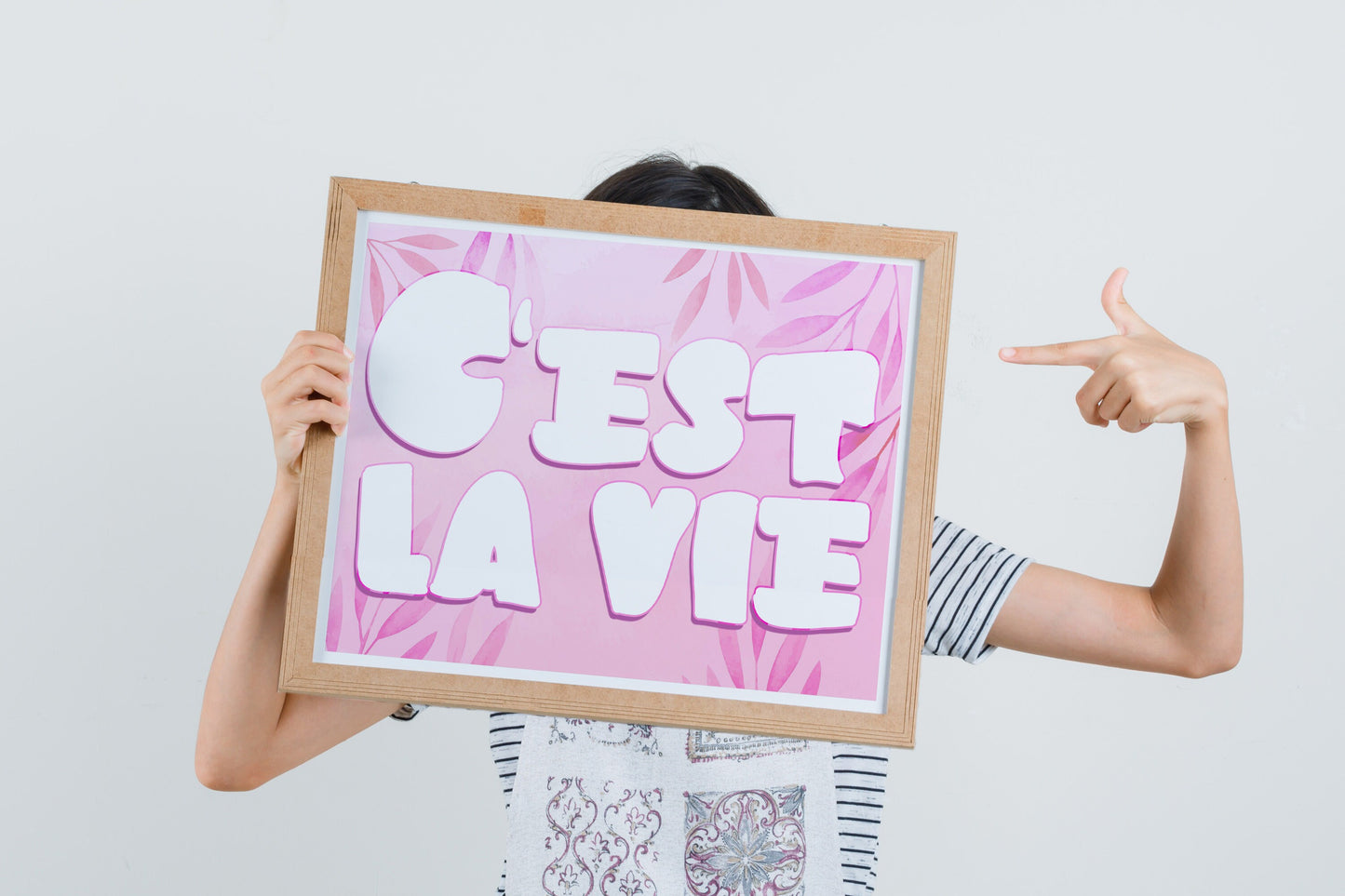 C’est La Vie Art Print