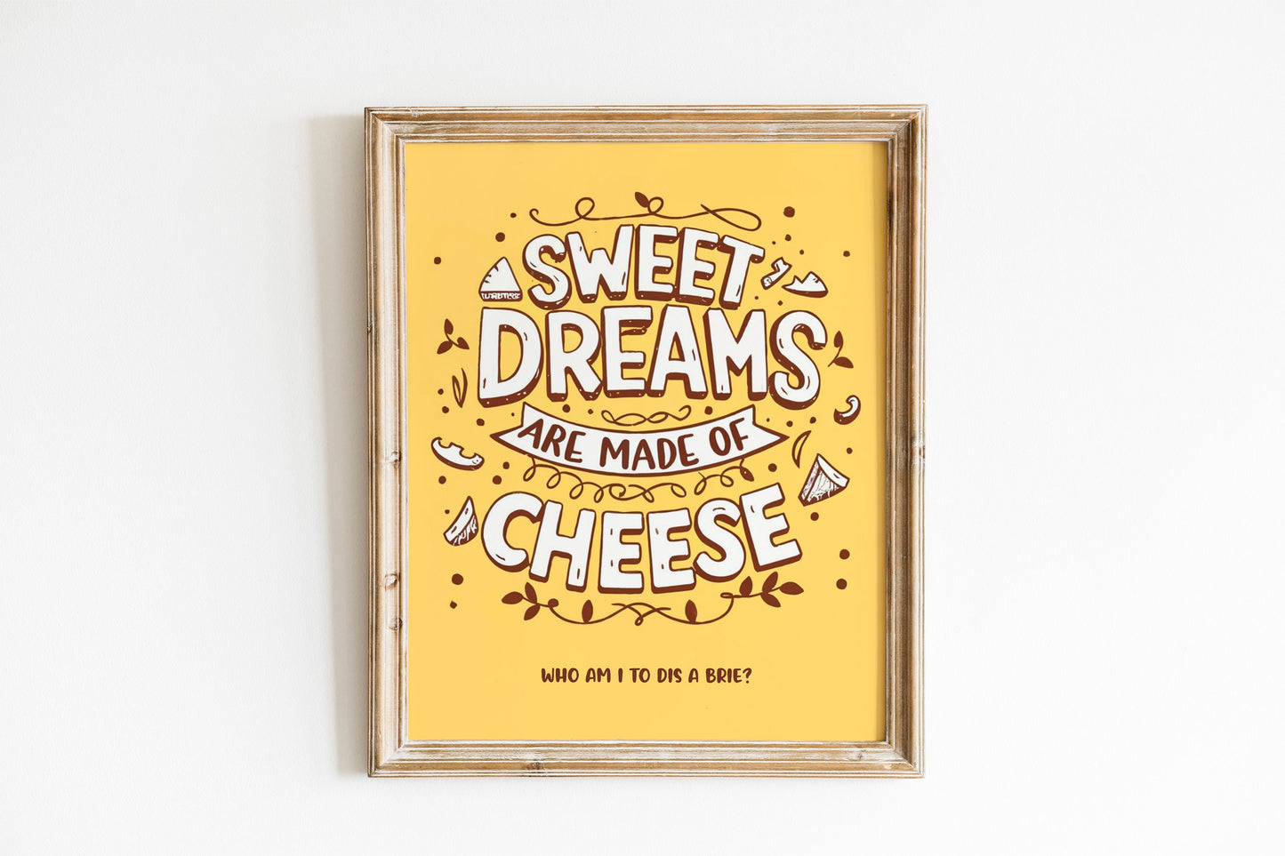 Cheese Funny Wall Decor, Funny Wall Art, Kitchen Decor, Kitchen Wall Art, Humor Wall Art, Kitchen