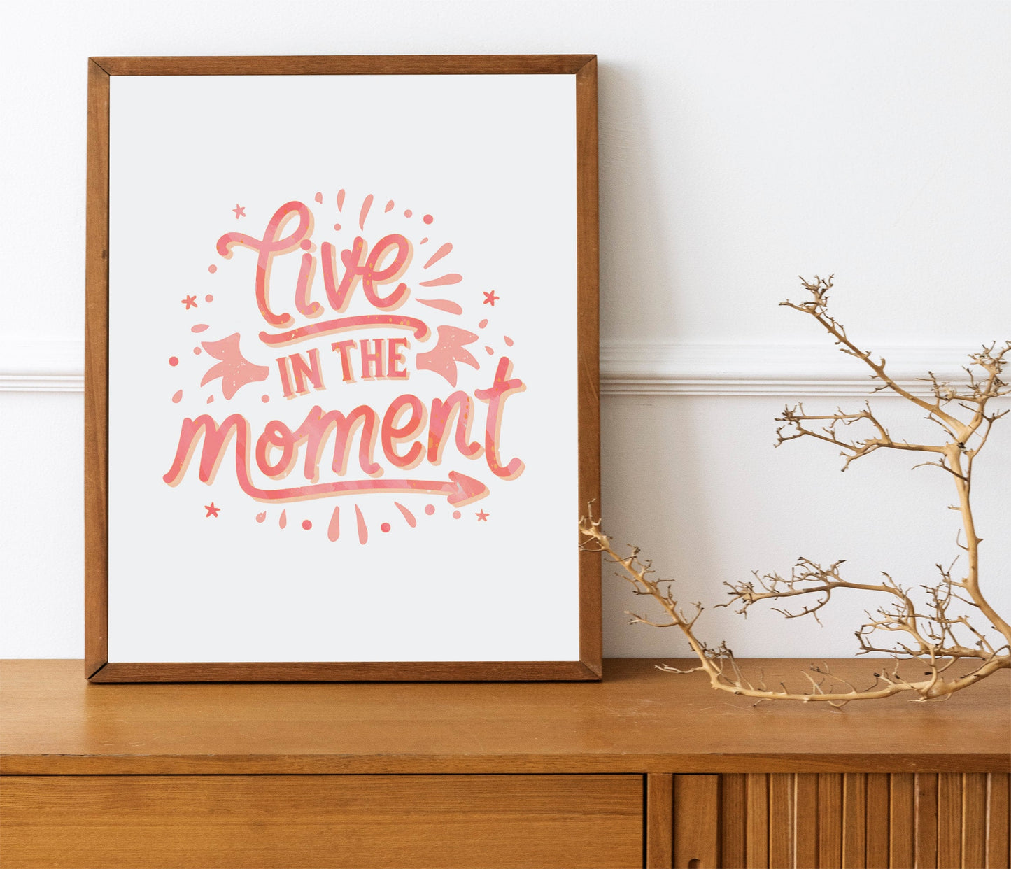 Pink Motivational Art, Wall Art, Inspirational, Positive Art Print