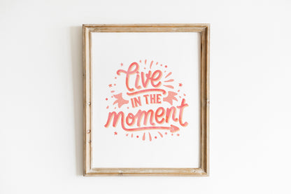Pink Motivational Art, Wall Art, Inspirational, Positive Art Print