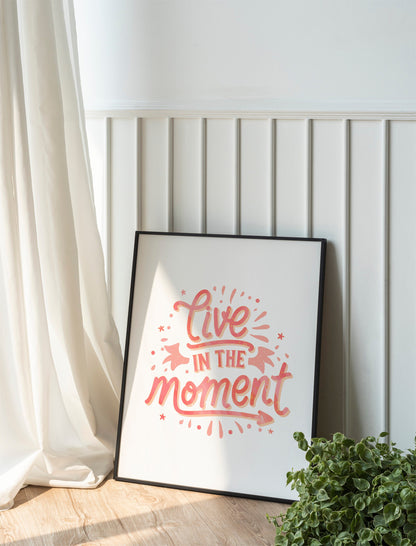 Pink Motivational Art, Wall Art, Inspirational, Positive Art Print