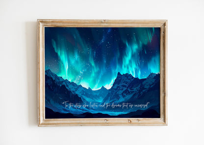 Motivational Art Print, Mental Motivation, Positivity