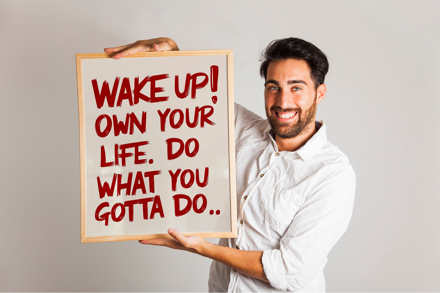 Motivational Art Print, Mental Motivation, Positivity