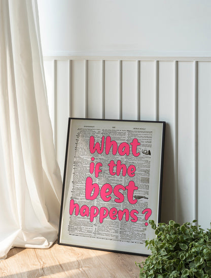 Motivational Art Print, Mental Motivation, Positivity