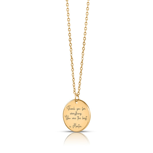 custom actual handwritten necklace | mother's day gift | valentines day gift