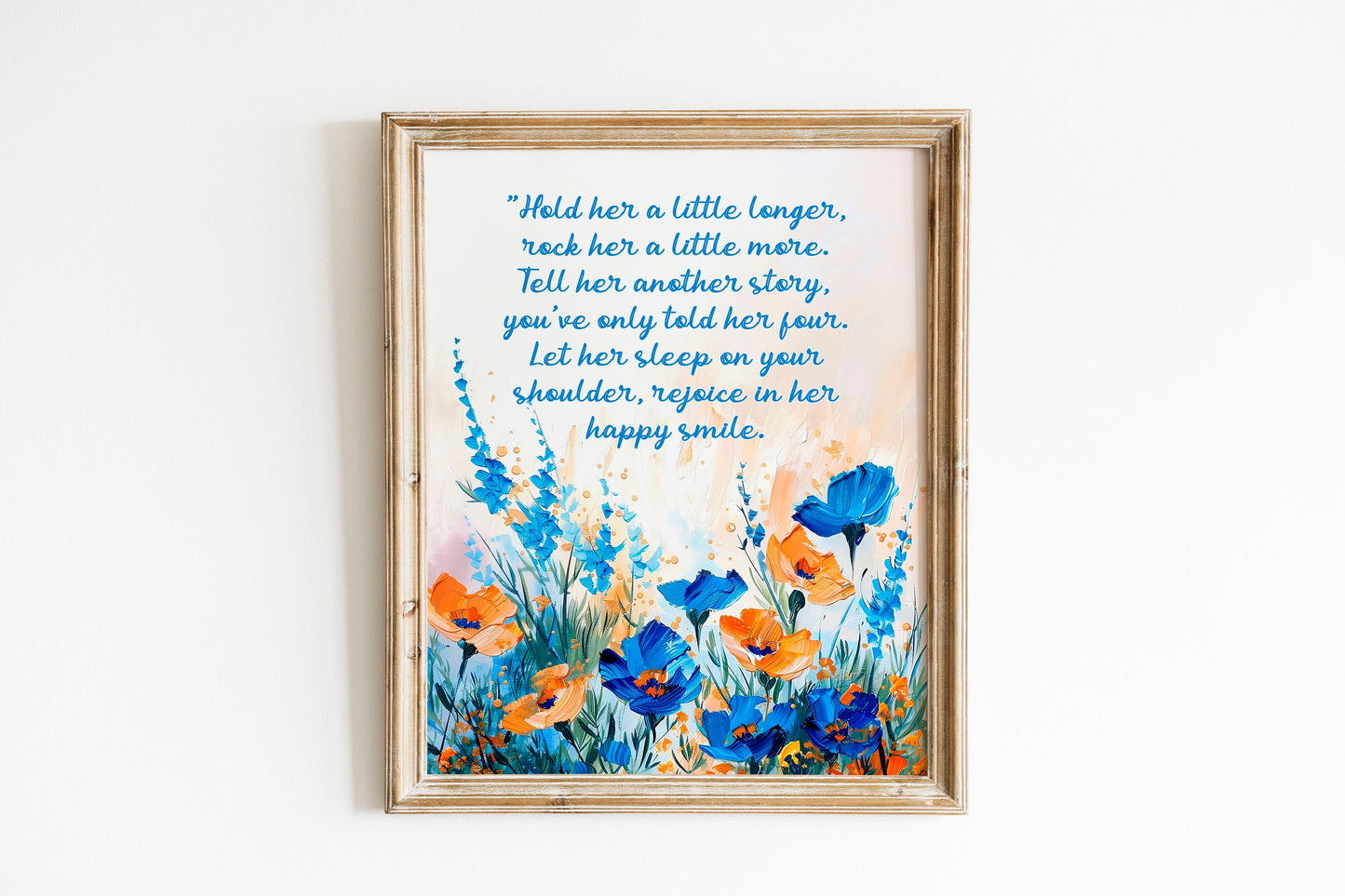 Lullaby Nursery Art, Nursery Decor, Sleep Nursery Art, Minimalist Print or Canvas