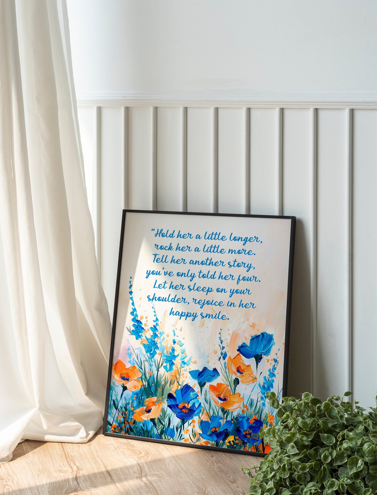 Lullaby Nursery Art, Nursery Decor, Sleep Nursery Art, Minimalist Print or Canvas