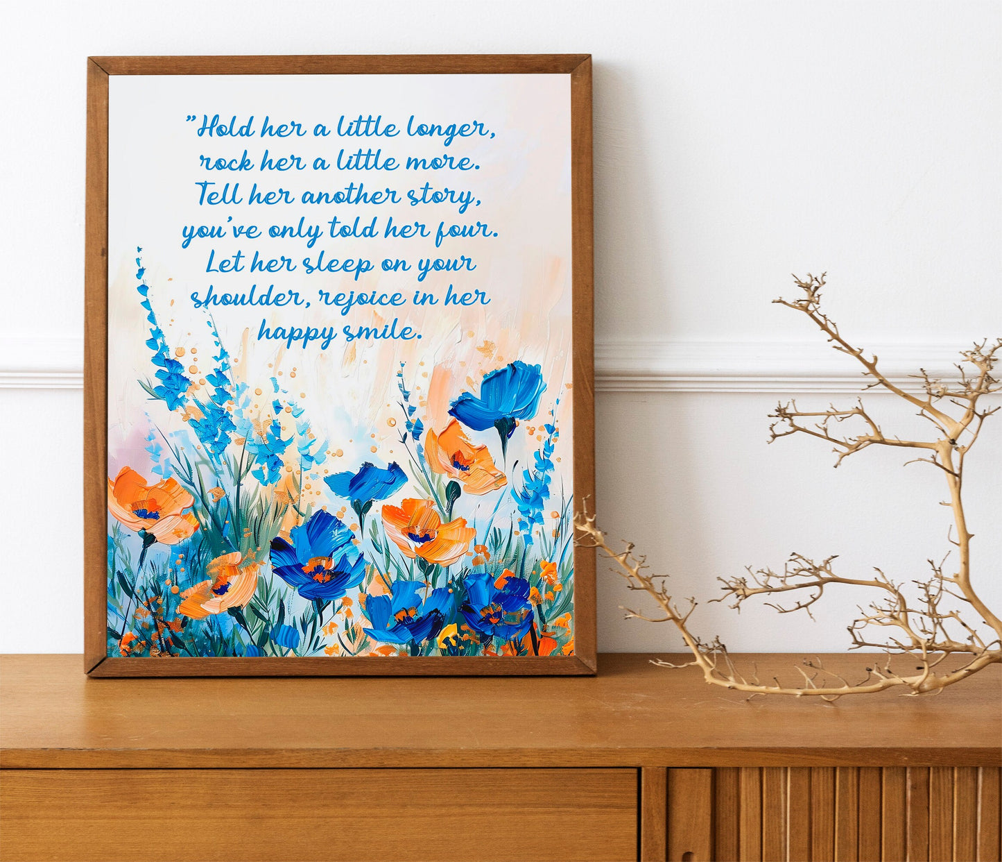 Lullaby Nursery Art, Nursery Decor, Sleep Nursery Art, Minimalist Print or Canvas