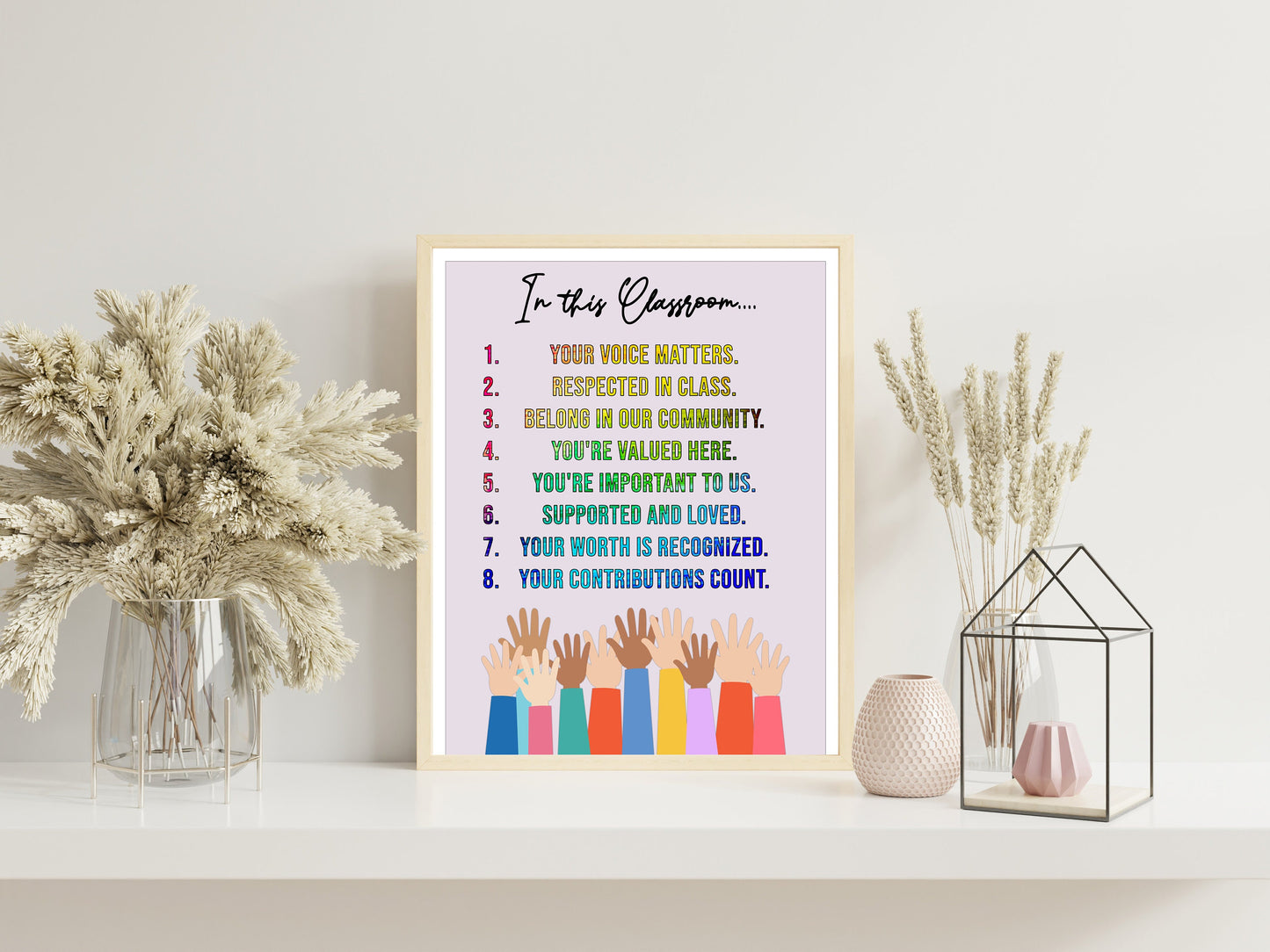 Encouraging Classroom Art, Encouraging Child Art, Boho Art, Book Art, Classroom Art