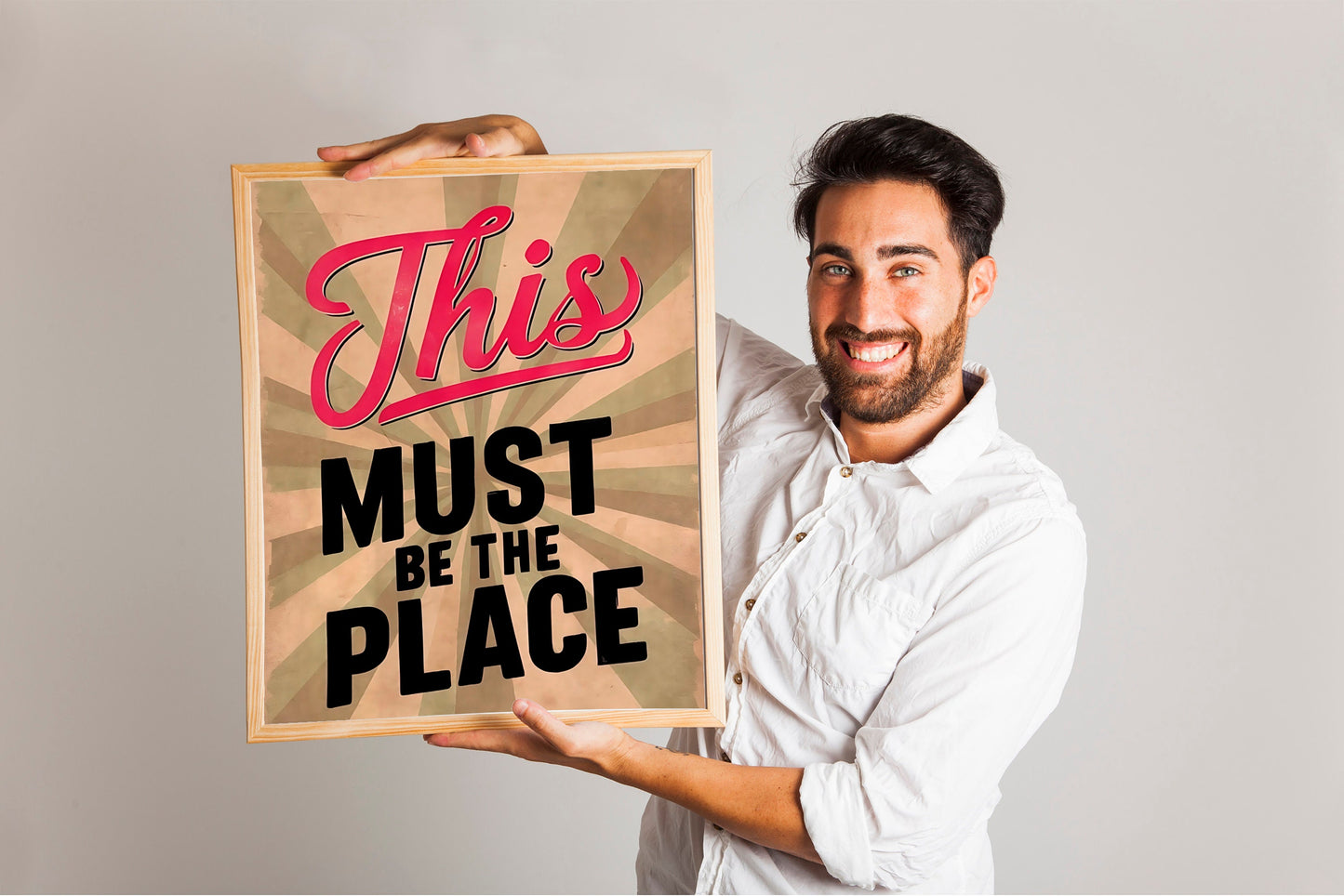 This Must Be The Place Funny Art Print