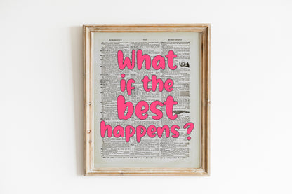Motivational Art Print, Mental Motivation, Positivity