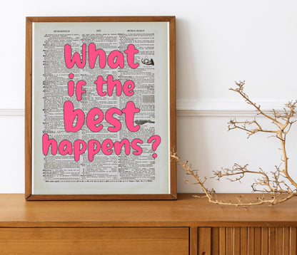 Motivational Art Print, Mental Motivation, Positivity