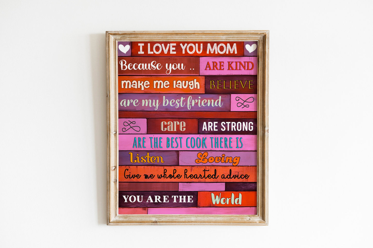 Mom Print, Mother Appreciation Print, Mother’s Day