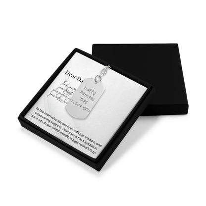 children's drawing dad keychain | fathers day gift | handwritten letter for dad