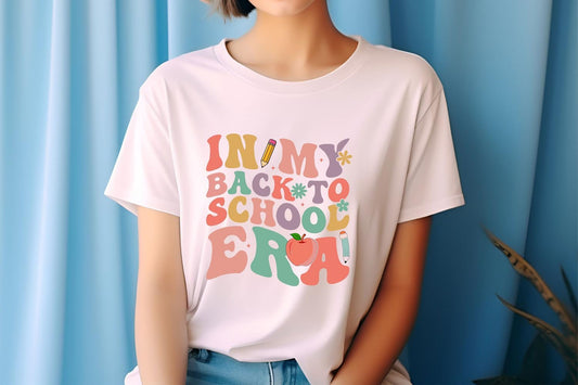 In My Back To School Era T-Shirt, Teacher Merch, Back To School