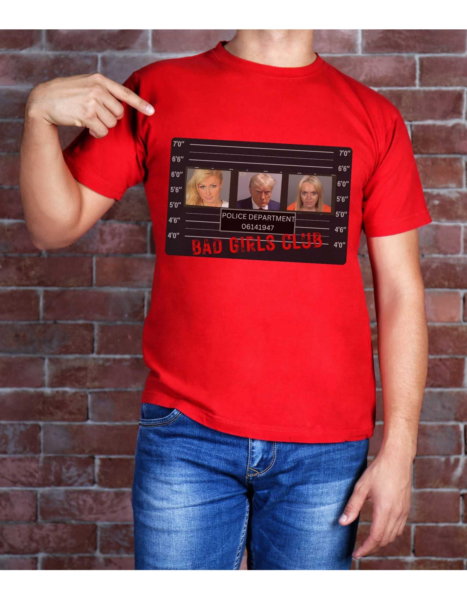 Bad Girls Club Shirt 2024, Trump Mugshot shirt, 2024 Election T-shirt, Paris Hilton Mugshot shirt lindsay lohan Mugshot,