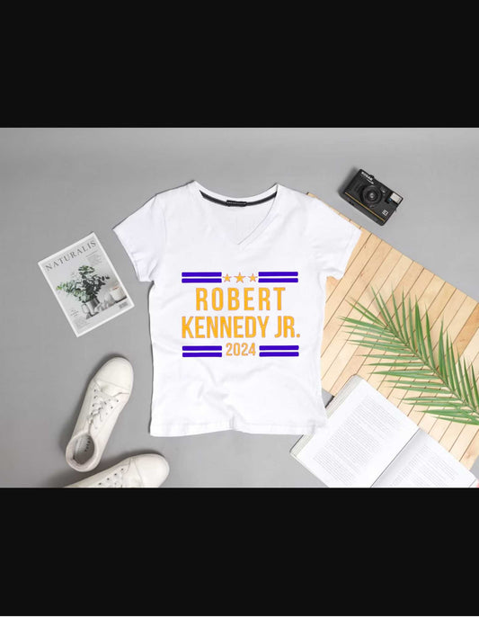 Kennedy 2024 Unisex T-shirt - Robert Kennedy Jr. for President - American Politics - Election Memes - 2024 Campaign Shirt