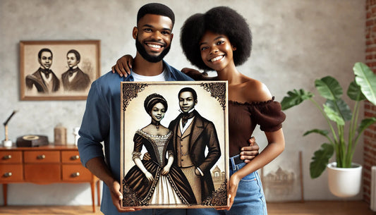 Couple Wedding Art - Couple Portrait - Gifts for Couple - Personalized Wedding Gift - Bride & Groom Portrait  - Anniversary - Victorian Art