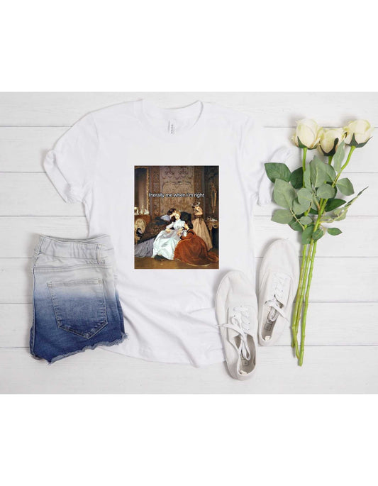 The Reluctant Bride Tshirt print - Historian Shirt - Art Historian Shirt - Cool Design Tshirt