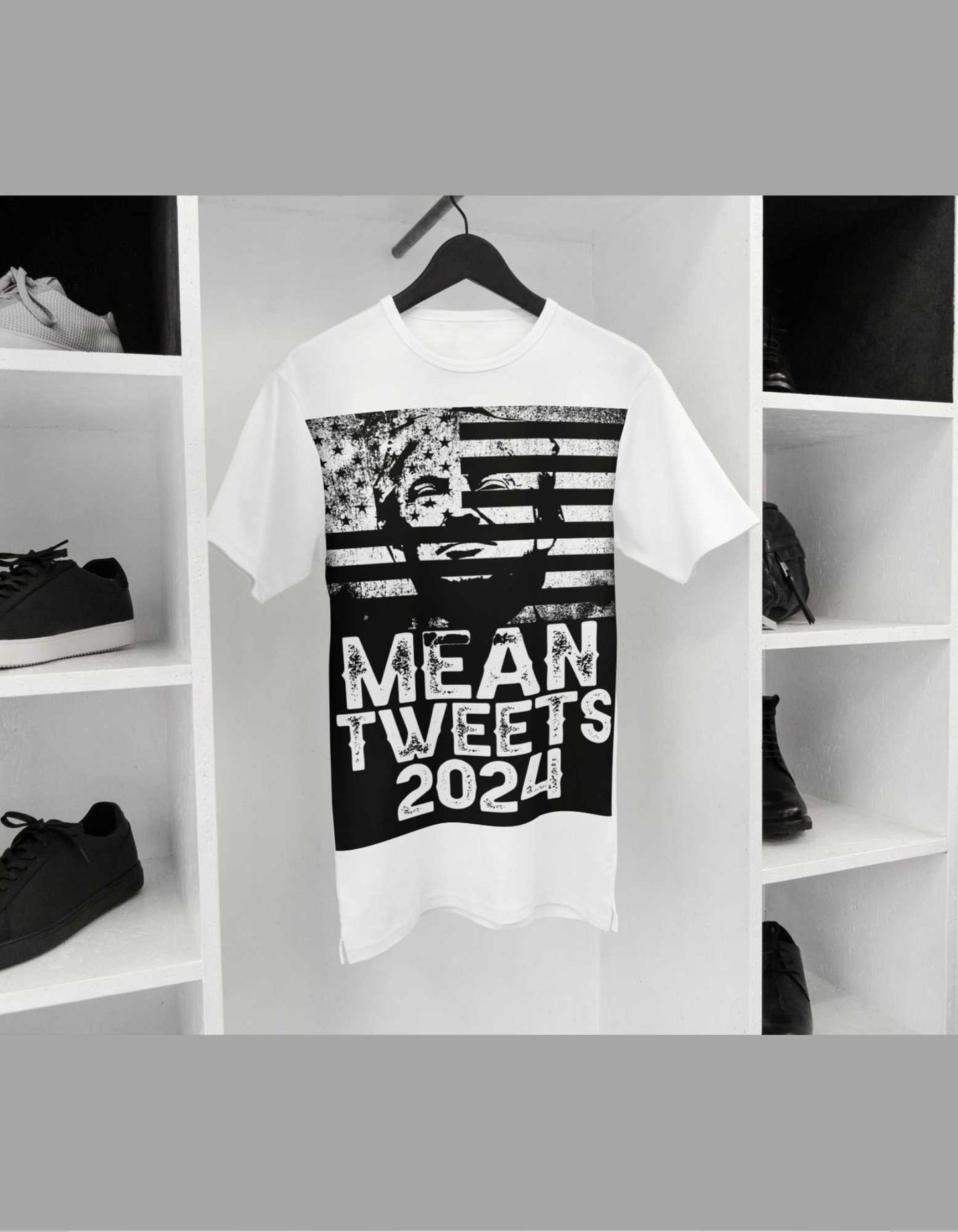 Mean Tweets 2024 Shirt, Support Trump Shirt, Trump 2024 Shirt, Anti Democrat, Republican Shirt, Trump Desantis 2024, Funny Republican tee,