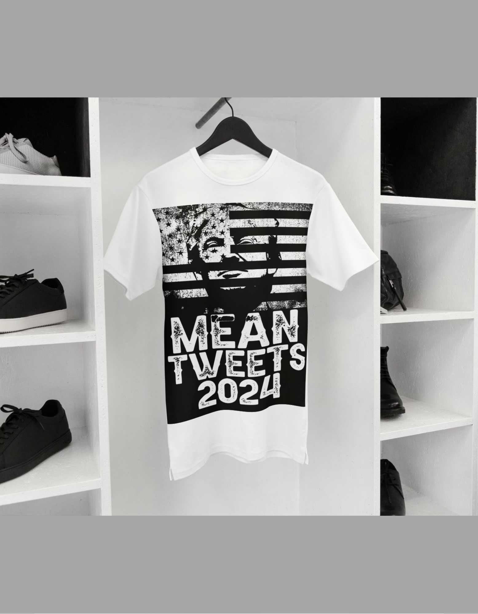Mean Tweets 2024 Shirt, Support Trump Shirt, Trump 2024 Shirt, Anti Democrat, Republican Shirt, Trump Desantis 2024, Funny Republican tee,