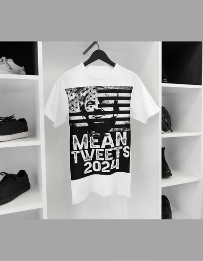Mean Tweets 2024 Shirt, Support Trump Shirt, Trump 2024 Shirt, Anti Democrat, Republican Shirt, Trump Desantis 2024, Funny Republican tee,