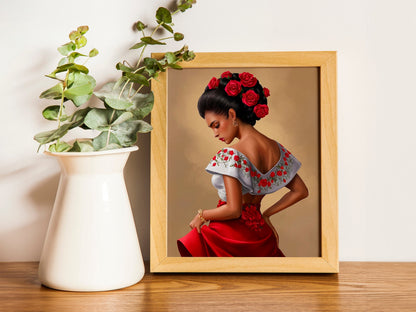 Set of Two Mexican Art Prints Digital Romantic Mariachi Wall Decor Southwestern Modern Art Rustic 2-Panel Mexico Bedroom Decor