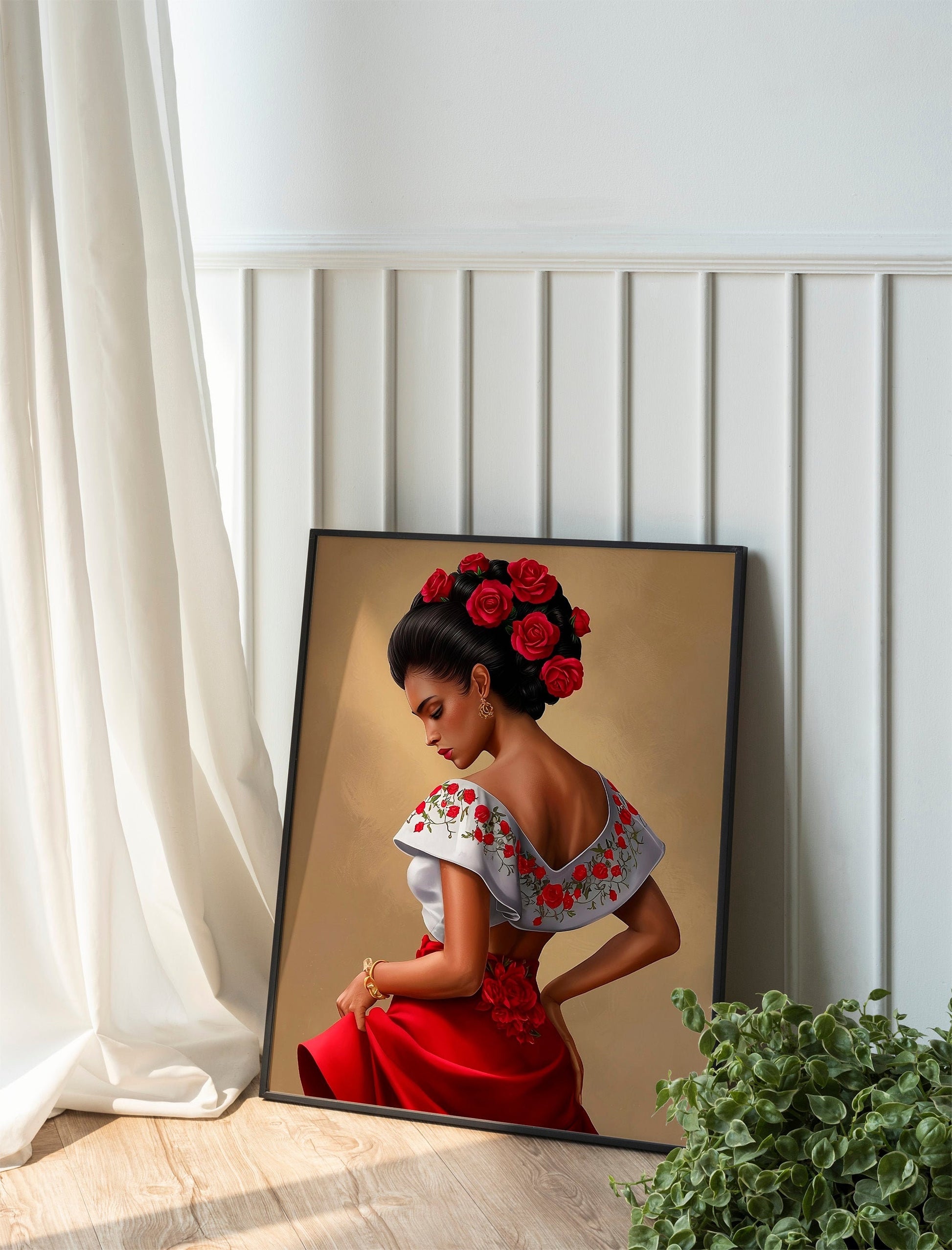 Set of Two Mexican Art Prints Digital Romantic Mariachi Wall Decor Southwestern Modern Art Rustic 2-Panel Mexico Bedroom Decor