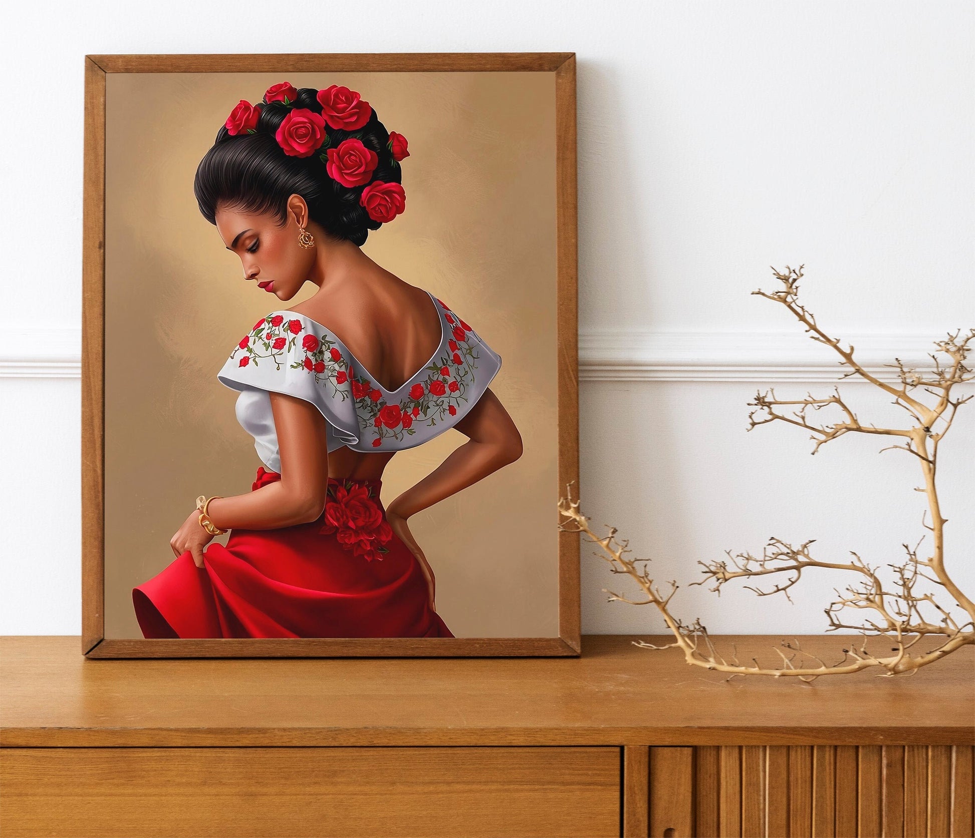Set of Two Mexican Art Prints Digital Romantic Mariachi Wall Decor Southwestern Modern Art Rustic 2-Panel Mexico Bedroom Decor